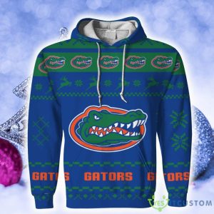 Florida Gators Retailer Fans Gift 3D Hoodie Zip Hoodie Printed For Men And Women - Christmas Urly Sweater Snow Santa Pattern Logo Florida Gators Christmas Tree Gifts Unisex For Fan, Hoodie, Sweatshirt-3D Unisex Hoodie_3