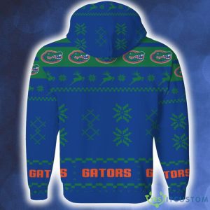 Florida Gators Retailer Fans Gift 3D Hoodie Zip Hoodie Printed For Men And Women - Christmas Urly Sweater Snow Santa Pattern Logo Florida Gators Christmas Tree Gifts Unisex For Fan, Hoodie, Sweatshirt-3D Unisex Hoodie_4