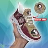 Florida State Seminoles NCAA Flag American Running Sneaker Custom Name Max Soul Shoes - Florida State Seminoles NCAA Flag American Running Sneaker Custom Name Max Soul Shoes Photo 2