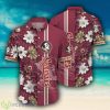 Florida State Seminoles NCAA Flower Logo Colorful Hawaiian Shirt - Florida State Seminoles NCAA Flower Logo Coloful Hawaiian Shirt Photo 2