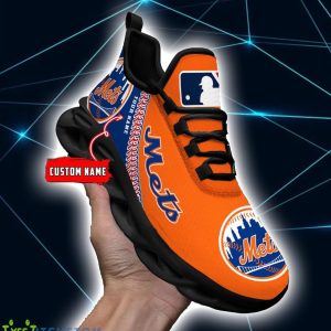 For Fans MLB New York Mets Personalized Name Max Soul Sneakers Product Photo 2