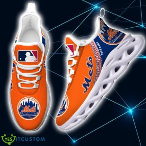 For Fans MLB New York Mets Personalized Name Max Soul Sneakers Product Photo 4