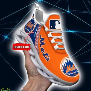 For Fans MLB New York Mets Personalized Name Max Soul Sneakers Product Photo 1