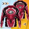 Georgia Bulldogs NCAA 3D Apparel Christmas Wool Sweater - Georgia Bulldogs NCAA 3D Apparel Christmas Wool Sweater