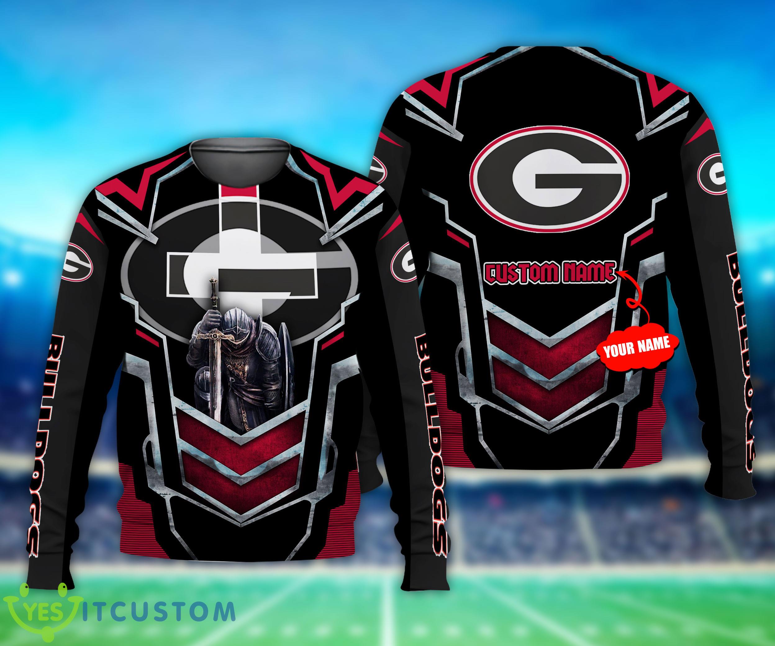 Georgia Bulldogs NCAA 3D Jesus Festive Christmas Wool Sweater 3 Georgia Bulldogs NCAA 3D Jesus Festive Christmas Wool Sweater - Georgia Bulldogs NCAA 3D Jesus Festive Christmas Wool Sweater