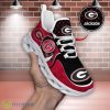 Georgia Bulldogs NCAA1 Sports Clunky Sneakers Custom Name Max Soul Shoes For Fans Product Photo 1