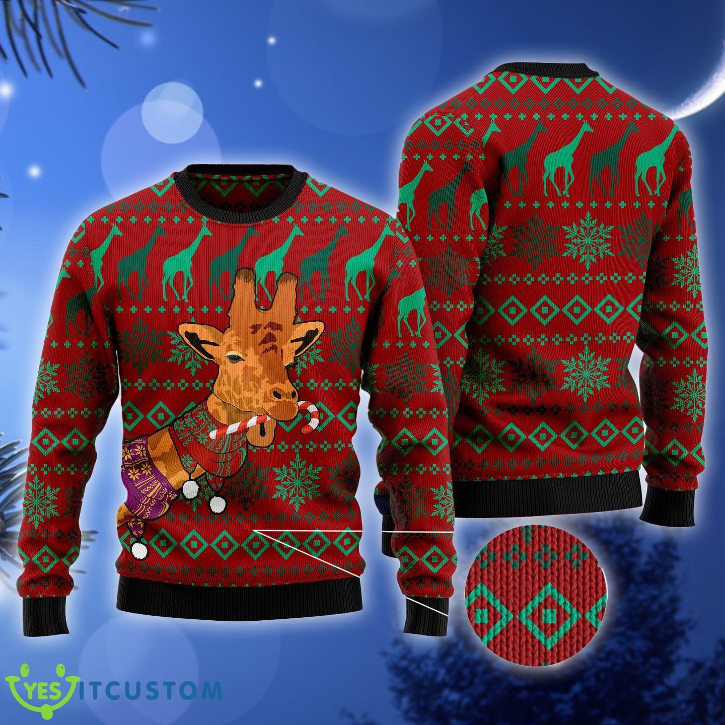 Giraffe Winter Ugly Christmas Sweater Gift Men Women 3 Giraffe Winter Ugly Christmas Sweater Gift Men Women - Giraffe Winter Ugly Christmas Sweater Gift Men Women_3