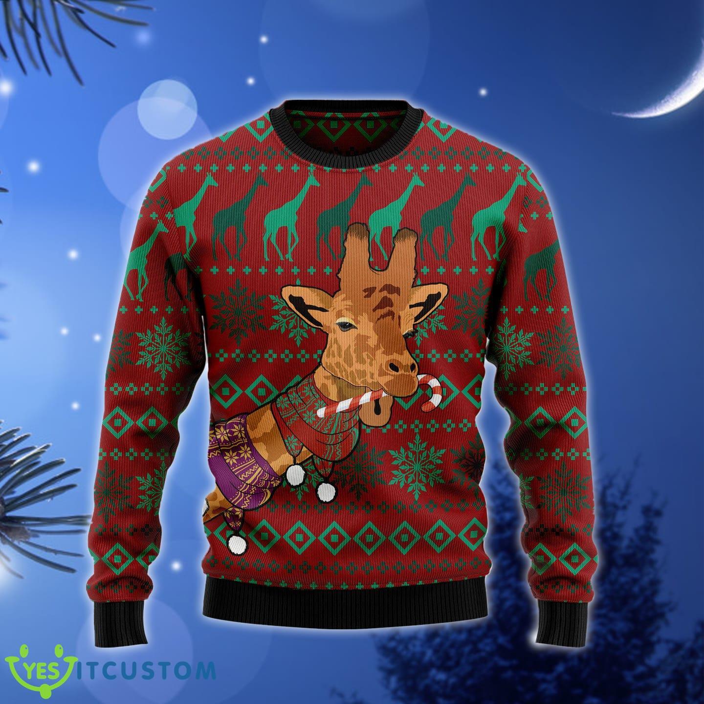 Giraffe Winter Ugly Christmas Sweater Gift Men Women 7 Giraffe Winter Ugly Christmas Sweater Gift Men Women - Giraffe Winter Ugly Christmas Sweater Gift Men Women_1
