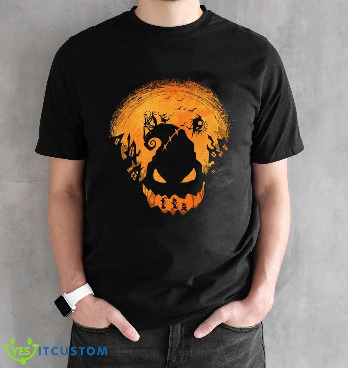 Halloween Nightmare Before Christmas Oogie Boogie T-Shirt For Men Women And Youth 2 Halloween Nightmare Before Christmas Oogie Boogie T-Shirt For Men Women And Youth - Black Unisex T-Shirt