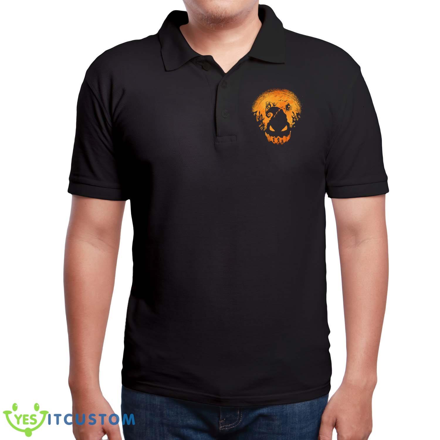 Halloween Nightmare Before Christmas Oogie Boogie T-Shirt For Men Women And Youth 19 Halloween Nightmare Before Christmas Oogie Boogie T-Shirt For Men Women And Youth - Men Polo T-Shirt