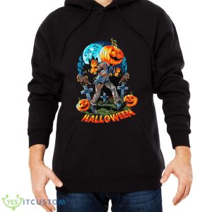 Halloween Pumpkins T-Shirt For Men Women And Youths 14 Halloween Pumpkins T-Shirt For Men Women And Youths - Men Black Hoodie