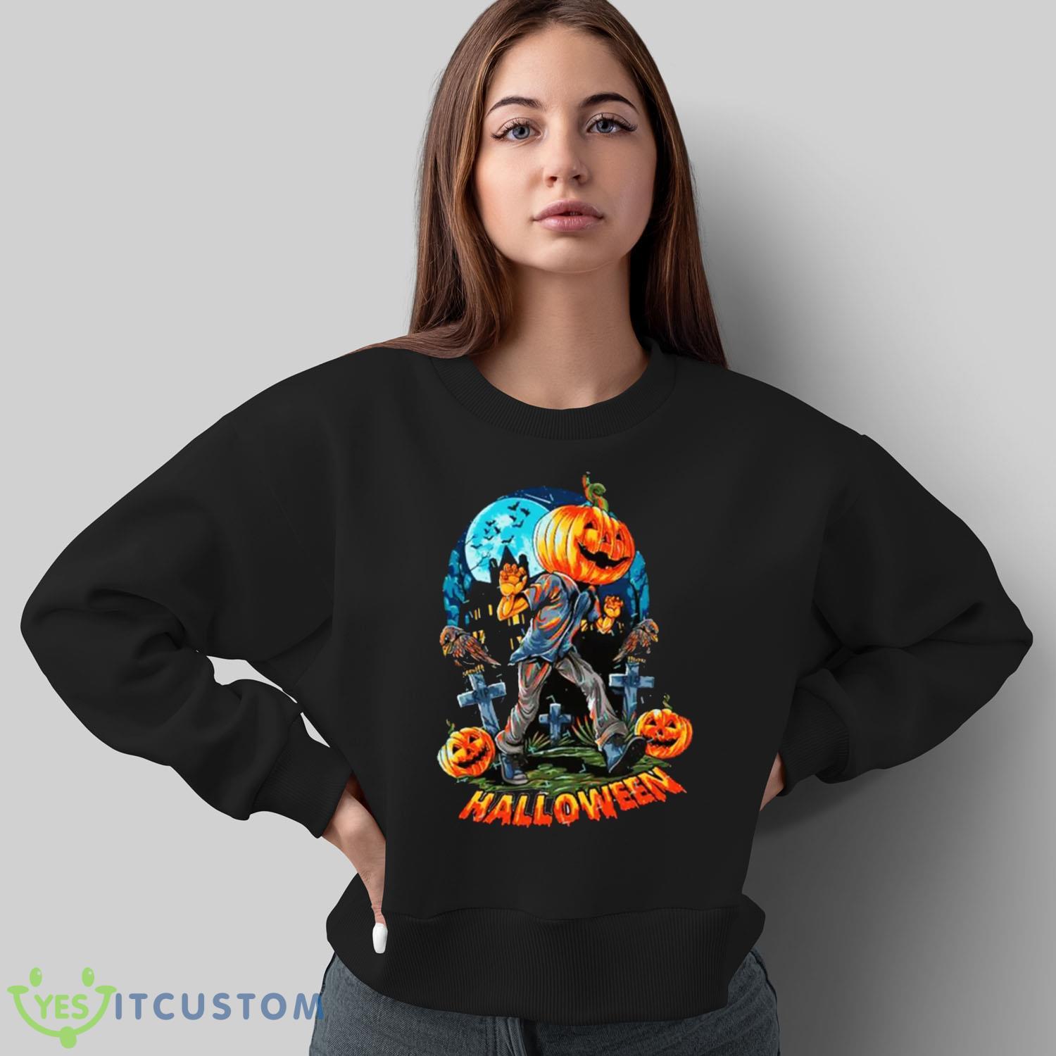 Halloween Pumpkins T-Shirt For Men Women And Youths 8 Halloween Pumpkins T-Shirt For Men Women And Youths - Sweatshirt