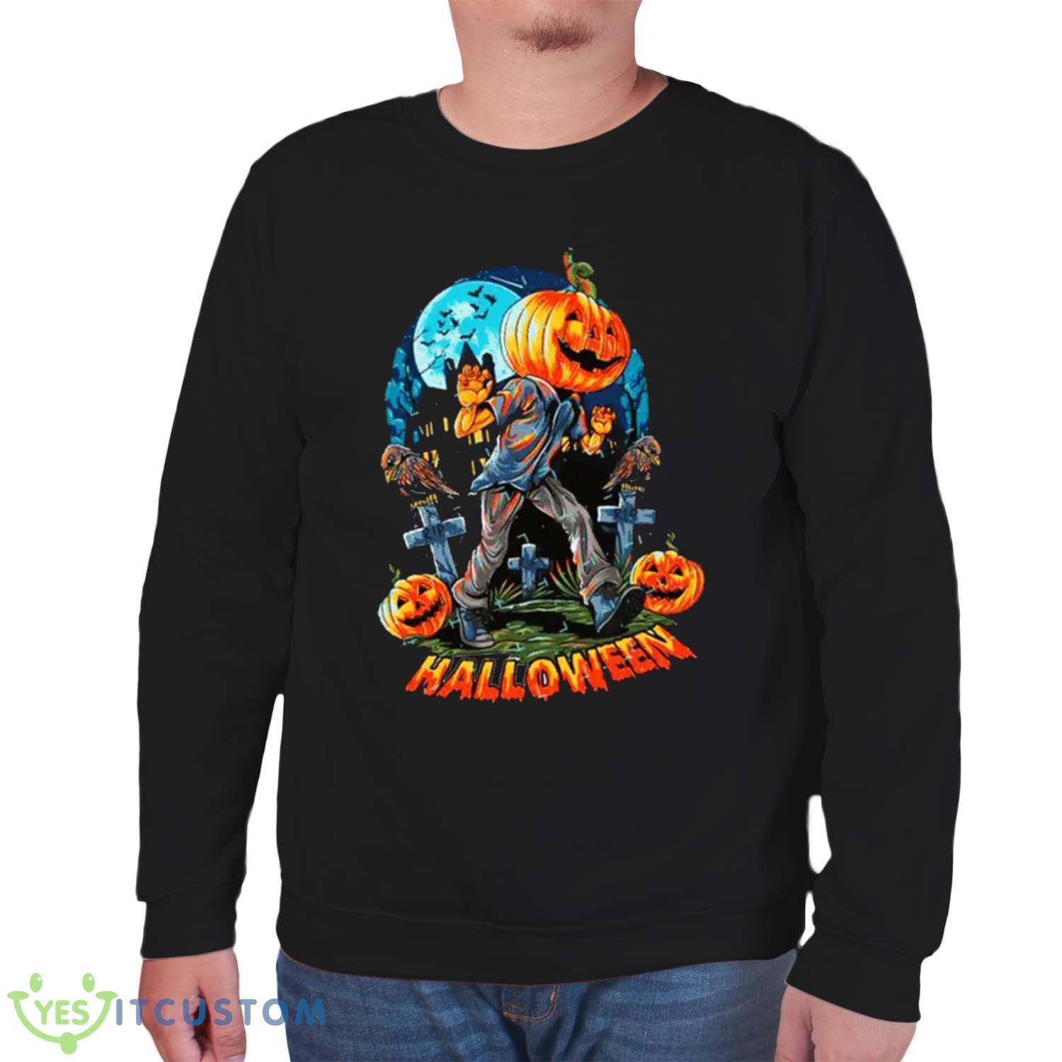Halloween Pumpkins T-Shirt For Men Women And Youths 9 Halloween Pumpkins T-Shirt For Men Women And Youths - Unisex Sweatshirt