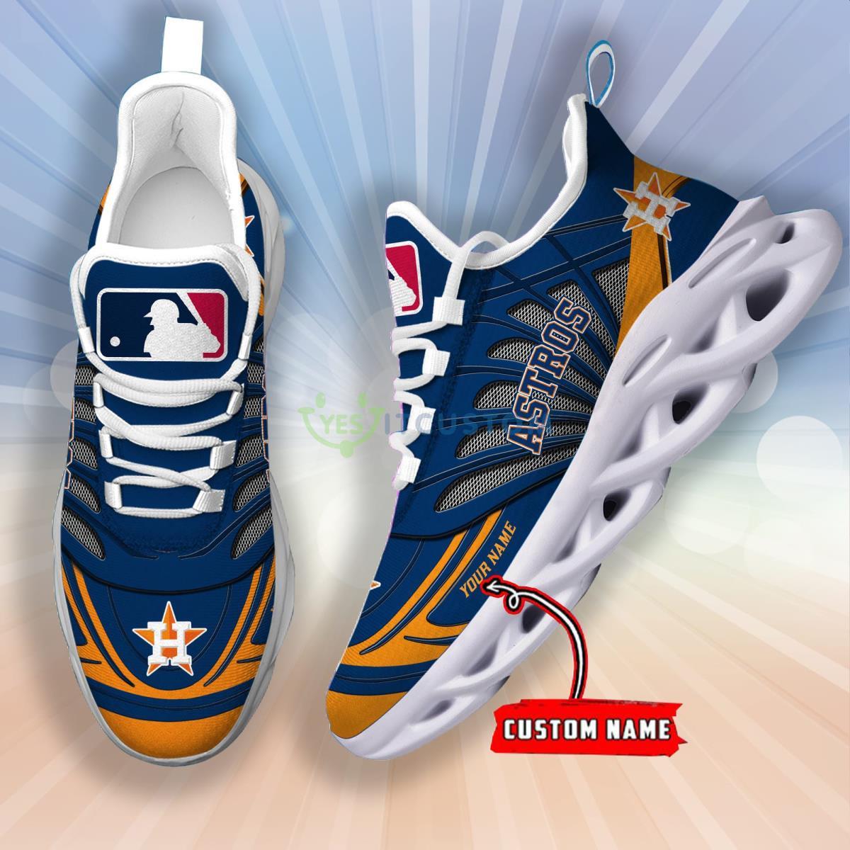 Houston Astros Personalized Max Soul Shoes 6 Houston Astros Personalized Max Soul Shoes Product Photo 6