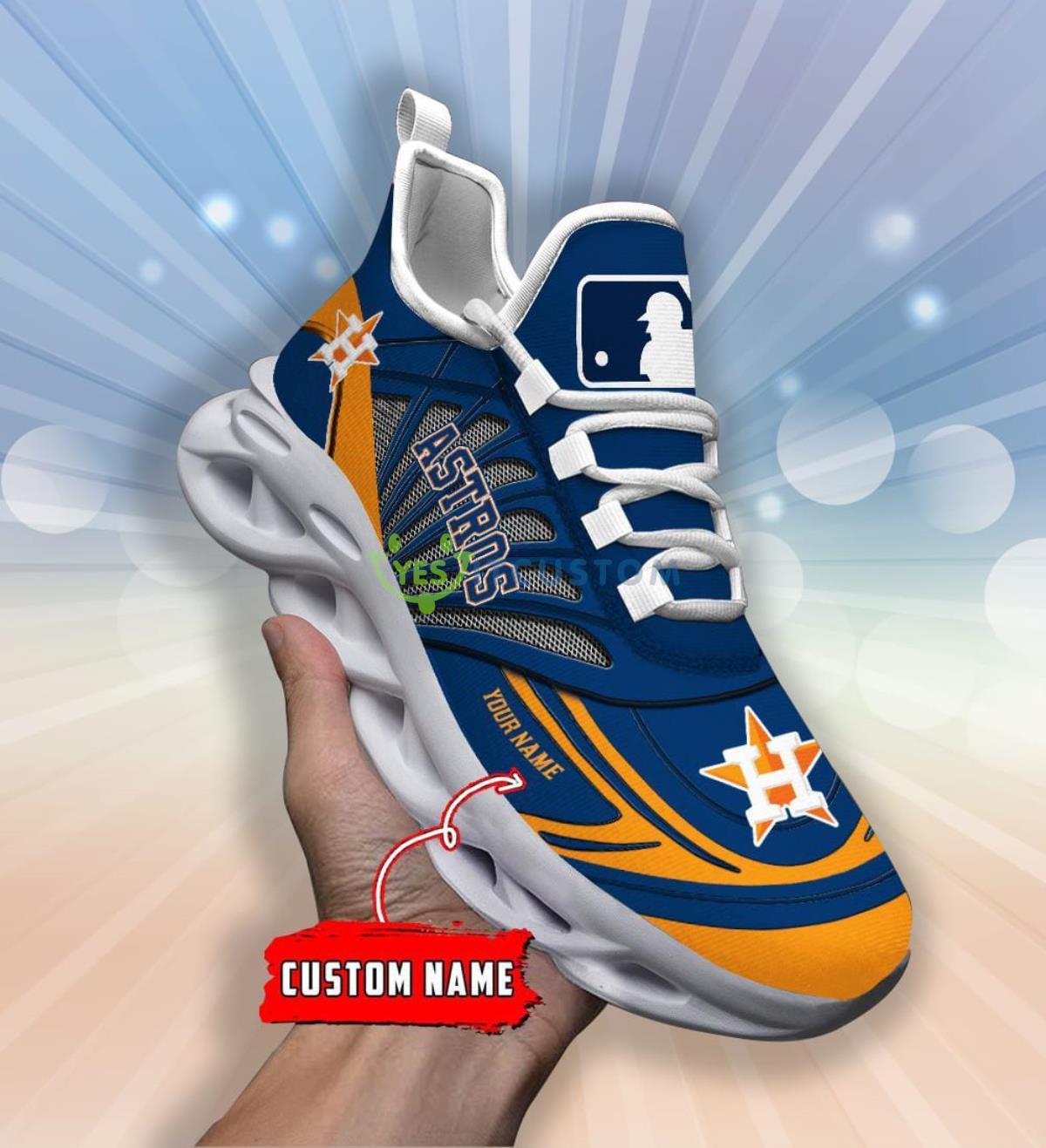 Houston Astros Personalized Max Soul Shoes 13 Houston Astros Personalized Max Soul Shoes Product Photo 1