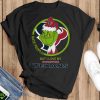Houston Texans NFL Christmas Grinch I Hate People But I Love My Favorite Football Team T Shirt - Black T-Shirt