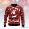 I Got Ho’s In Different Area Codes Ugly Sweater For Christmas Product Photo 1