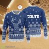 Indianapolis Colts Christmas Big Reindeer Pattern Christmas Gift 3D Ugly Christmas Sweater Product Photo 1