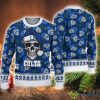 Indianapolis Colts Christmas Skull Sweater Overcoat Unisex Ugly Lover Christmas - Indianapolis Colts Christmas Skull Sweater Overcoat Unisex Ugly Lover Christmas