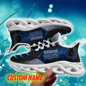 Indianapolis Colts Contemporary Custom Name Chunky Sneaker AOP Gift Fans Max Soul Shoes - Indianapolis Colts Max Soul Sneaker NFL photo 5