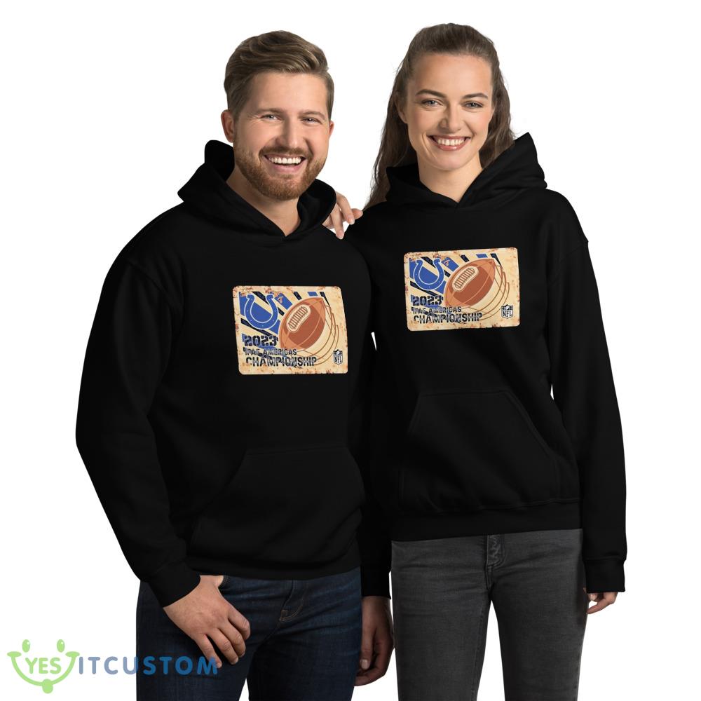 Indianapolis Colts Shirt Rusty Metal IFAF Americas Championship NFL Logo Shirt Gift Shirt 2 Indianapolis Colts Shirt Rusty Metal IFAF Americas Championship NFL Logo Shirt Gift Shirt - 18500 Unisex Heavy Blend Hooded Sweatshirt