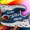 Indianapolis Colts X-max Pattern Print Chunky Sneakers Ugly Christmas Max Soul Shoes - Indianapolis Colts X-max Pattern Print Chunky Sneakers Ugly Christmas Max Soul Shoes Photo 1