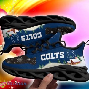 Indianapolis Colts X-max Pattern Print Chunky Sneakers Ugly Christmas Max Soul Shoes - Indianapolis Colts X-max Pattern Print Chunky Sneakers Ugly Christmas Max Soul Shoes Photo 6