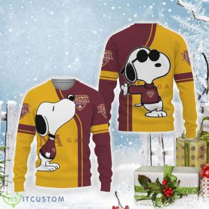 Iona Gaels Cool Snoopy 3D Sweater Christmas Gift For Men And Women Product Photo 1