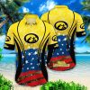 Iowa Hawkeyes NCAA2 Vintage Palm Tree Flag Pattern Aloha Hawaiian Shirt Summer Gift Product Photo 1