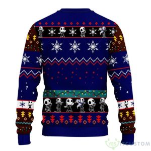 Jack Skellington Blue Ugly Christmas Sweaters Product Photo 2