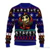 Jack Skellington Blue Ugly Christmas Sweaters Product Photo 1