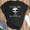 Jack Skellington You Sound Better With Your Mouth Closed T-Shirt For Men Women And Youth - Black T-Shirt