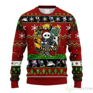 Jack Skellington’s Christmas Plan Ugly Christmas Sweater Product Photo 2