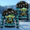 Jacksonville Jaguars Baby Yoda Lover American Football Fans 3D Ugly Christmas Sweater Christmas Gift For Sport Fans Product Photo 1