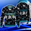 Jacksonville Jaguars Christmas Big Snowflake Pattern Ugly Christmas Sweater Christmas Gift Product Photo 1