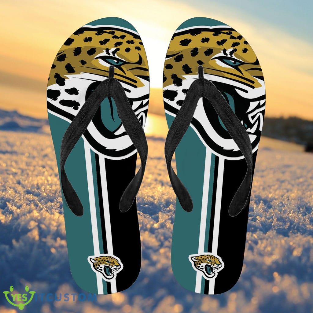 Jacksonville Jaguars Fan Gift Two Main Colors Flip Flops 3 Jacksonville Jaguars Fan Gift Two Main Colors Flip Flops Product Photo 1