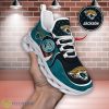 Jacksonville Jaguars NFL Sports Clunky Sneakers Custom Name Max Soul Shoes For Fans Product Photo 1