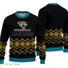 Jacksonville Jaguars Vintage Snowflake Christmas Pattern Ugly Christmas Sweater Christmas Gift For Family Product Photo 1