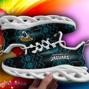Jacksonville Jaguars Xmas Pattern Max Soul Sneakers Ugly Christmas Shoes 3 Jacksonville Jaguars Xmas Pattern Max Soul Sneakers Ugly Christmas Shoes - Jacksonville Jaguars Xmas Pattern Chunky Sneakers Ugly Christmas Max Soul Shoes
