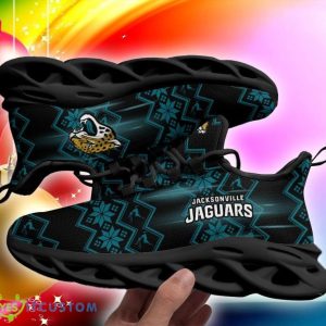 Jacksonville Jaguars Xmas Pattern Max Soul Sneakers Ugly Christmas Shoes - Jacksonville Jaguars Xmas Pattern Chunky Sneakers Ugly Christmas Max Soul Shoes Photo 6