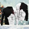Jesus Christ Shadow Ugly Christmas Sweater Product Photo 1