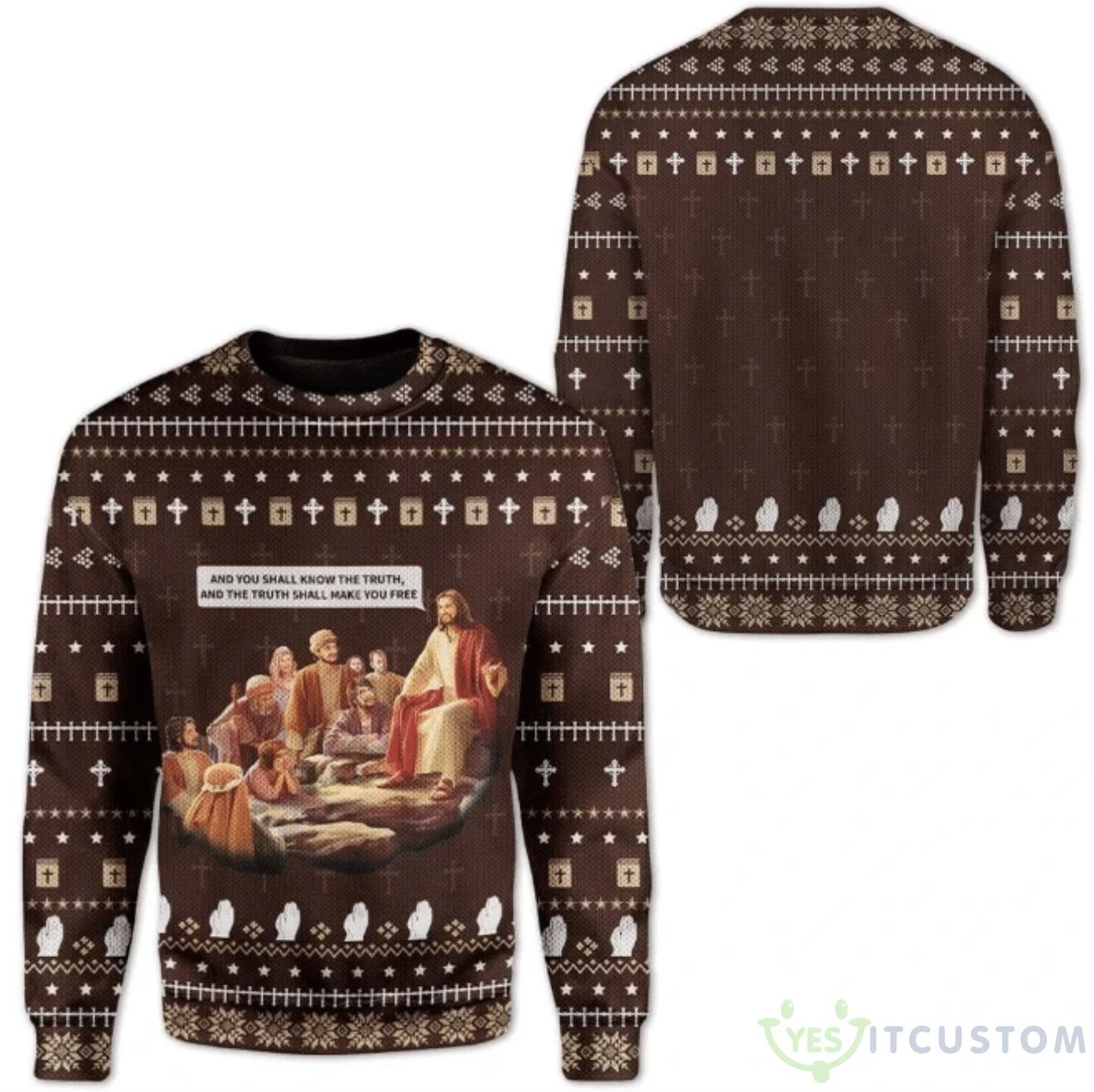 Jesus Ugly Sweater Best Gift For Christmas 3 Jesus Ugly Sweater Best Gift For Christmas Product Photo 1