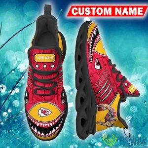 Kansas City Chiefs Branding Custom Name Chunky Sneaker AOP Gift Fans Max Soul Shoes - Kansas City Chiefs Max Soul Sneaker NFL photo 3