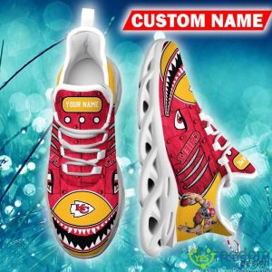 Kansas City Chiefs Branding Custom Name Chunky Sneaker AOP Gift Fans Max Soul Shoes - Kansas City Chiefs Max Soul Sneaker NFL photo 6