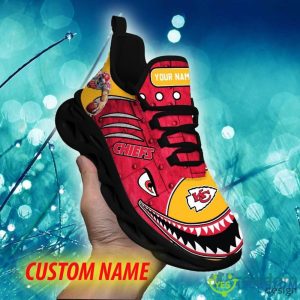 Kansas City Chiefs Branding Custom Name Chunky Sneaker AOP Gift Fans Max Soul Shoes - Kansas City Chiefs Max Soul Sneaker NFL photo 7