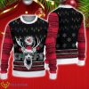 Kansas City Chiefs Christmas Cool Reindeer 3D Ugly Christmas Sweater For Fans Product Photo 1