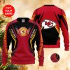 Kansas City Chiefs Gift for Big Fans 3D Personalized Christmas Holiday AOP Knitted Sweater - Kansas City Chiefs Gift for Big Fans 3D Personalized Christmas Holiday AOP Knitted Sweater