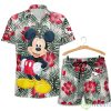 Kansas City Chiefs Mickey Hawaiian Shirt and Shorts Funny Summer Gift Product Photo 1