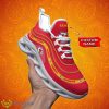 Kansas City Chiefs NFL Custom Name Max Soul Shoes Special Gift Product Photo 1