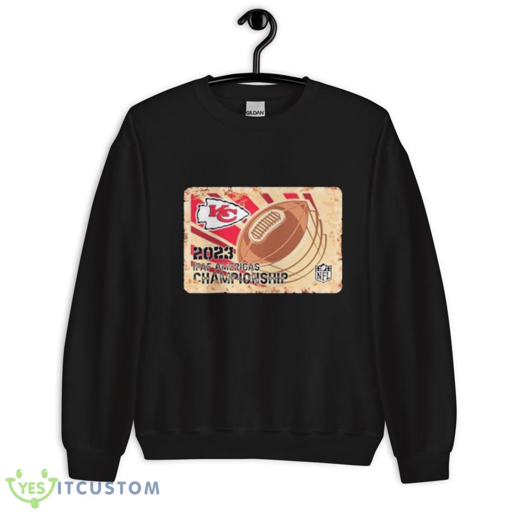 Kansas City Chiefs Shirts Rusty Metal IFAF Americas Championship NFL Logo Shirt Gift Shirt 14 Kansas City Chiefs Shirts Rusty Metal IFAF Americas Championship NFL Logo Shirt Gift Shirt - 18000 Unisex Heavy Blend Crewneck Sweatshirt
